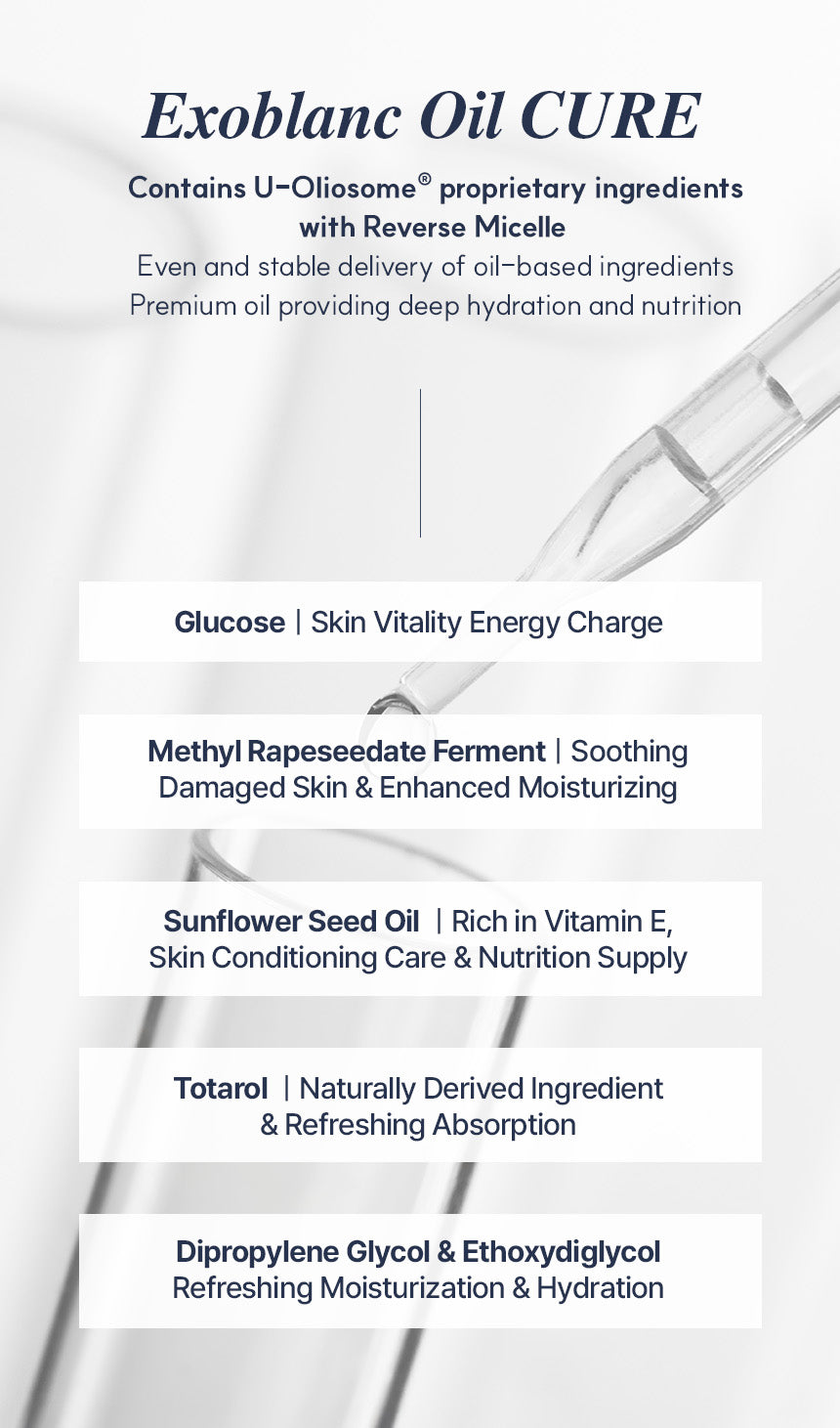 NEW!! Exoblanc Oil CURE