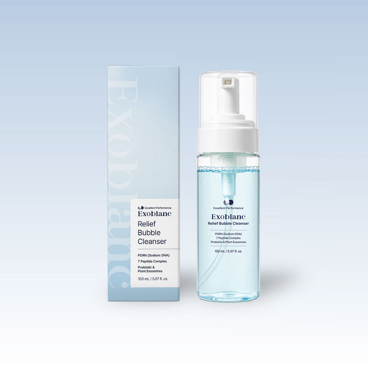 NEW! EXOBLANC Relief Bubble Cleanser