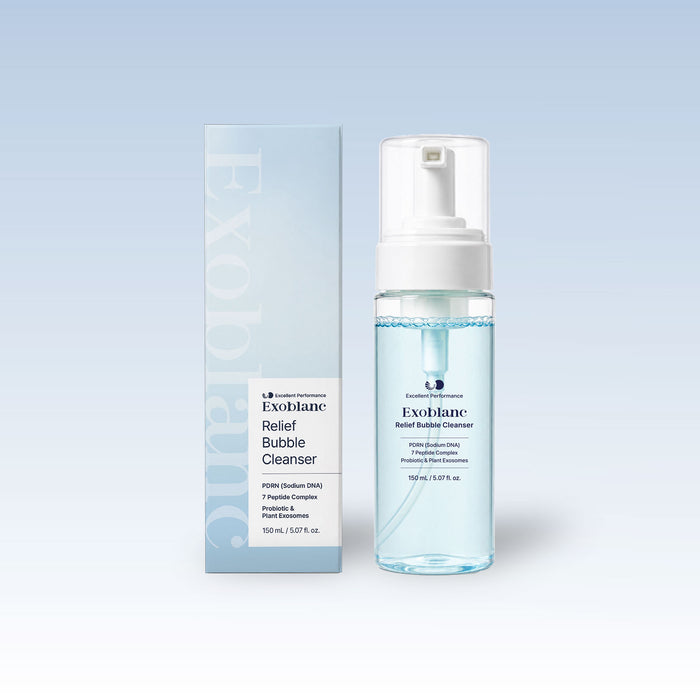 NEW! EXOBLANC Relief Bubble Cleanser